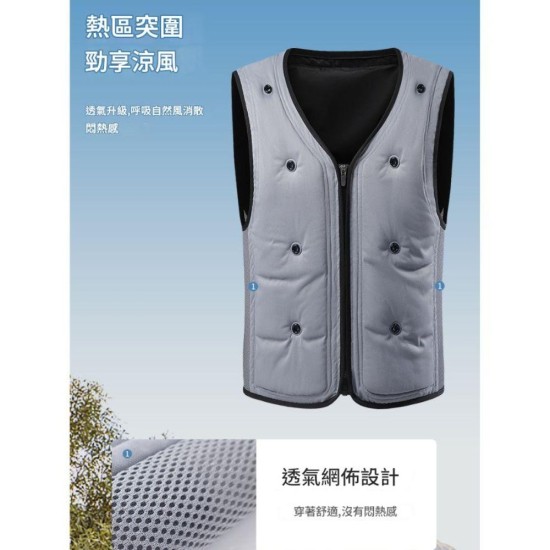 【Komori 森森機具】現貨 水冷工作空調服 水循環降溫 水冷降溫馬甲 戶外旅行登山徒步防暑釣魚衣 工地防曬工作服 【Komori 森森機具】現貨 水冷工作空調服 水循環降溫 水冷降溫馬甲 戶外旅行登山徒步防暑釣魚衣 工地防曬工作服