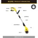 【Komori森森機具】鋰電鬆土機(1電1充) 翻土機 小型家用鬆土機 手持20V耕地機 農用小型電動鋤 【Komori森森機具】鋰電鬆土機(1電1充) 翻土機 小型家用鬆土機 手持20V耕地機 農用小型電動鋤