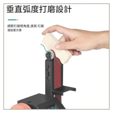 【Komori 森森】立式砂帶機 電動磨刀機 小型家用打磨拋光機 多功能砂帶機 小型拋光打磨 開刃磨刀機