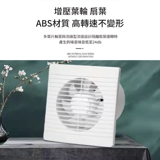 【Komori 森森機具】現貨 排氣扇4吋 6吋 8吋 排風扇家用衛生間玻璃窗式換氣扇 小型氣窗 窗戶排風 衛生間排氣 換氣
