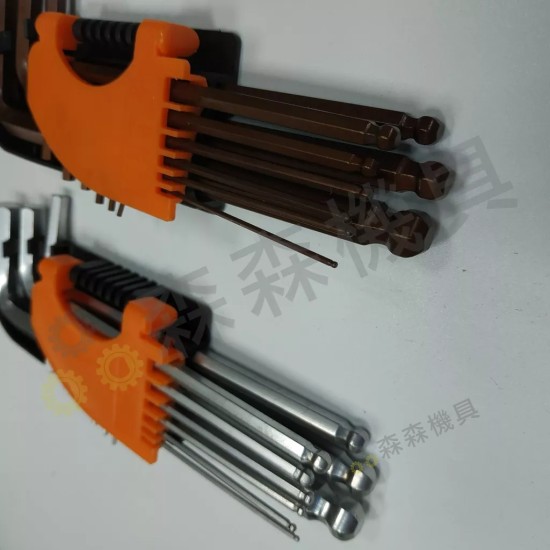 【Komori 森森機具】現貨 內六角板手 內六角扳手 L型扳手 S2材質 L型 9件套 公制 中長 特長球頭 內六角 鉻鋼/S2材質 【Komori 森森機具】現貨 內六角板手 內六角扳手 L型扳手 S2材質 L型 9件套 公制 中長 特長球頭 內六角 鉻鋼/S2材質