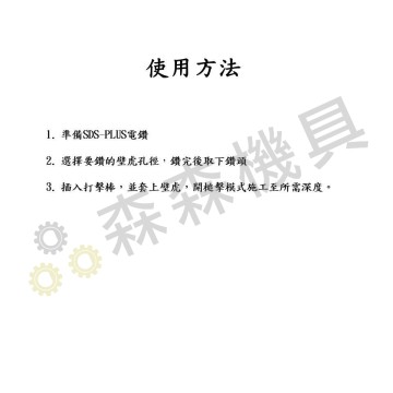【Komori 森森機具】現貨 SK世鎧精密 壁虎打擊器 內外迫  SDS 四溝壁虎打擊器 內外迫5.0
