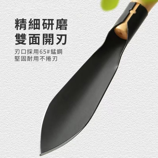 【Komori 森森機具】現貨 錳鋼園藝鏟 小鏟子 鏟花 小鐵鍬 洛陽鏟 農用鋼鍬 挖樹鏟 尖鏟 平鏟 挖土挖野菜 木柄