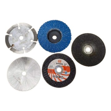 【Komori森森機具】現貨 3吋角磨機配件 金屬鋸片 砂布輪