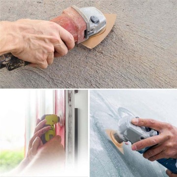 【Komori森森機具】現貨 磨切機 三角砂紙 電動磨切機 萬用寶 魔鬼氈三角砂紙 切石機 磨石機 磨削機